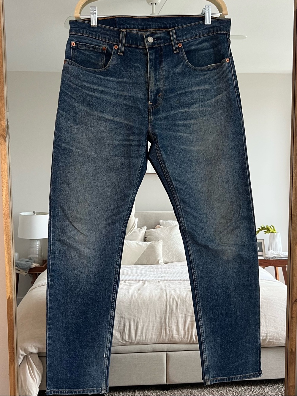 Levi's Men's Indigo Straight-Leg Jeans